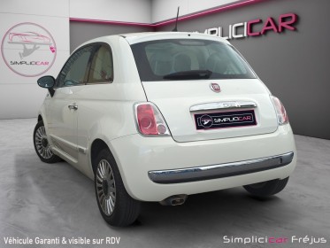 Fiat 500 1.2 8v 69 ch lounge garantie 12mois occasion simplicicar frejus  simplicicar simplicibike france