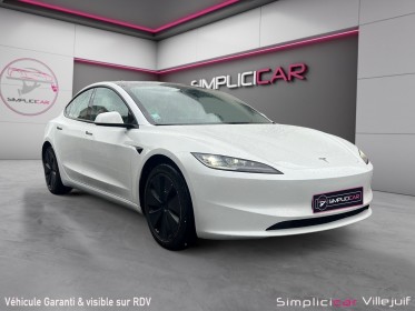 Tesla model 3 autonomie standard plus rwd, highland, 2 écrans, garantie tesla occasion simplicicar villejuif  simplicicar...