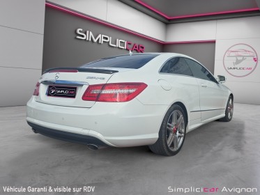 Mercedes classe e coupe 350 bluetec executive a occasion avignon (84) simplicicar simplicibike france