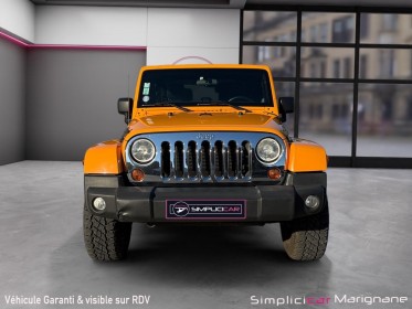 Jeep wrangler sahara 3.6 v6 284 ch 4x4 - suivi complet - kit gpl homologuÉ - toit souple  dur - garantie 12 mois occasion...