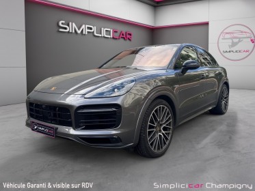 Porsche cayenne coupe e-hybrid 3.0 v6 462 ch - volant alcantara - bose - caméra 360 - pack chrono occasion...