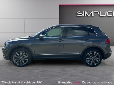 Volkswagen tiguan 2.0 tdi 190 dsg7 4motion carat exclusive - toutes options occasion simplicicar coeur d'yvelines - auto expo...