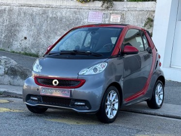 Smart fortwo ii cabrio  1.0 84 ch passion occasion  simplicicar nice - pfvauto simplicicar simplicibike france