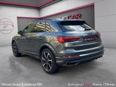 Audi q3 sportback 35 tfsi 150 ch s tronic 7 s line occasion paris 17ème (75)(porte maillot) simplicicar simplicibike france