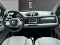 Smart fortwo 1.0 71 ch passion - suivi complet/toit panoramique/caribex cuir blanc/clim/gps - garantie 12 mois occasion...