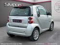 Smart fortwo 1.0 71 ch passion - suivi complet/toit panoramique/caribex cuir blanc/clim/gps - garantie 12 mois occasion...