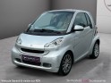 Smart fortwo 1.0 71 ch passion - suivi complet/toit panoramique/caribex cuir blanc/clim/gps - garantie 12 mois occasion...