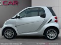Smart fortwo 1.0 71 ch passion - suivi complet/toit panoramique/caribex cuir blanc/clim/gps - garantie 12 mois occasion...
