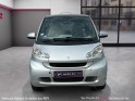 Smart fortwo 1.0 71 ch passion - suivi complet/toit panoramique/caribex cuir blanc/clim/gps - garantie 12 mois occasion...