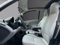 Smart fortwo 1.0 71 ch passion - suivi complet/toit panoramique/caribex cuir blanc/clim/gps - garantie 12 mois occasion...