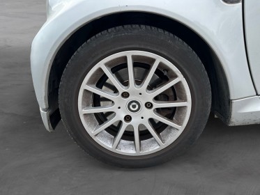 Smart fortwo 1.0 71 ch passion - suivi complet/toit panoramique/caribex cuir blanc/clim/gps - garantie 12 mois occasion...