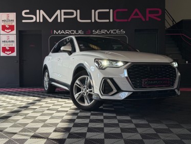 Audi q3 sportback s line 35 tfsi 150 ch s tronic 7 garantie-12-mois occasion  simplicicar aix les bains simplicicar...
