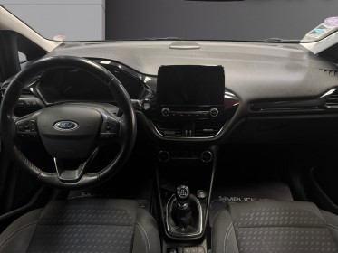 Ford fiesta 1.0  100 ch ss bvm6 titanium 1er main full entretien ford garantie 12mois occasion simplicicar saint-jean...