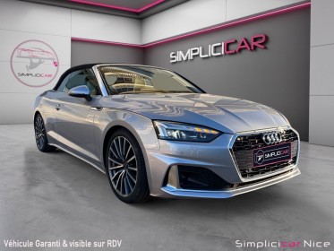 Audi a5 cabriolet 40 tdi 204 s tronic 7 quattro avus occasion  simplicicar nice - pfvauto simplicicar simplicibike france