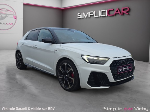 Audi a1 sportback 30 tfsi 116 ch s tronic 7 s line carplay caméra de recul révisée garantie 12 mois occasion simplicicar...