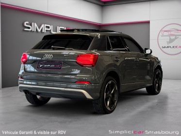Audi q2 q2 1.4 tfsi cod 150 ch s tronic 7 design luxe gris nano - toit ouvrant - keyless go - pack assis route - affichage......