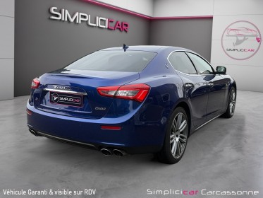 Maserati ghibli 3.0 v6 410 s q4 occasion simplicicar carcassonne simplicicar simplicibike france