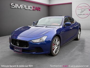 Maserati ghibli 3.0 v6 410 s q4 occasion simplicicar carcassonne simplicicar simplicibike france