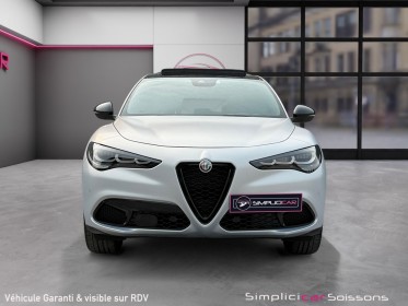 Alfa romeo stelvio my23 2.2 210 ch q4 at8 competizione -  gris panarea mat/suivi alfa romeo - garantie constructeur occasion...