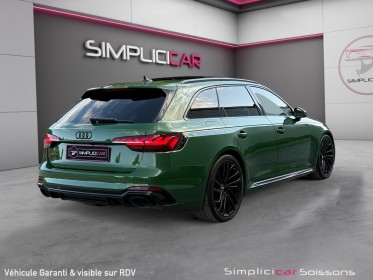Audi rs4 avant v6 2.9 450 tiptronic facelift - malus payé/bo/360°/sièges massants/toit pano/suivi audi - garantie 12 mois...