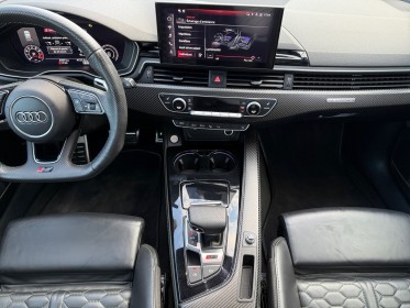 Audi rs4 avant v6 2.9 450 tiptronic facelift - malus payé/bo/360°/sièges massants/toit pano/suivi audi - garantie 12 mois...