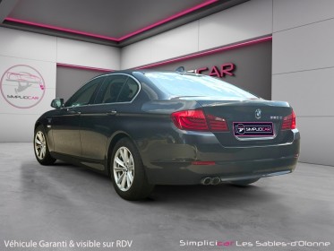 Bmw serie 5 f10 520d 184ch 123g confort a / sieges electriques / interieur cuir /  garantie 12 mois occasion simplicicar les...