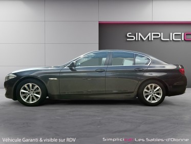 Bmw serie 5 f10 520d 184ch 123g confort a / sieges electriques / interieur cuir /  garantie 12 mois occasion simplicicar les...