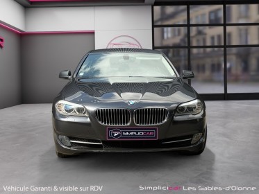 Bmw serie 5 f10 520d 184ch 123g confort a / sieges electriques / interieur cuir /  garantie 12 mois occasion simplicicar les...