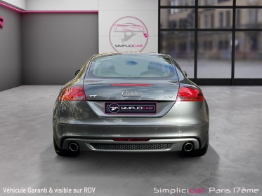 Audi tt coupe 2.0 tfsi 211 s line/full cuir/garantie 12 mois occasion paris 17ème (75)(porte maillot) simplicicar...
