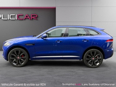 Jaguar f-pace v6 3.0 d - 300 awd premiere edition a / toit pano ouvrant / interieur cuir creme / sieges avant electriques /...