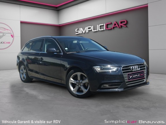 Audi a4 avant 1.8 tfsi 120 multitronic a ambition luxe occasion parc voitures beauvais simplicicar simplicibike france