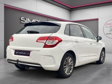 Citroen c4 hdi 110 fap exclusive 98500km - garantie 12 mois - occasion simplicicar lyon ouest simplicicar simplicibike france