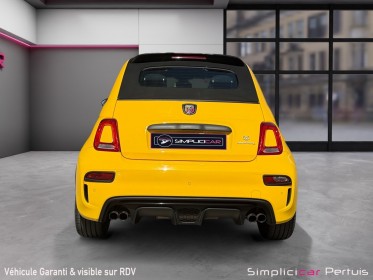 Fiat 500 abarth  competizione 1.4 turbo t-jet cabriolet véhicule rare garantie 12 mois occasion simplicicar pertuis ...