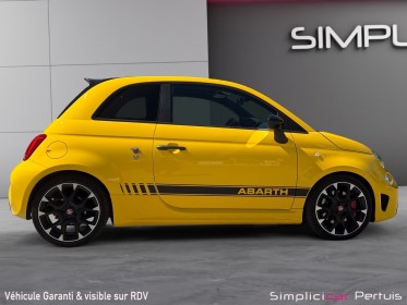 Fiat 500 abarth  competizione 1.4 turbo t-jet cabriolet véhicule rare garantie 12 mois occasion simplicicar pertuis ...