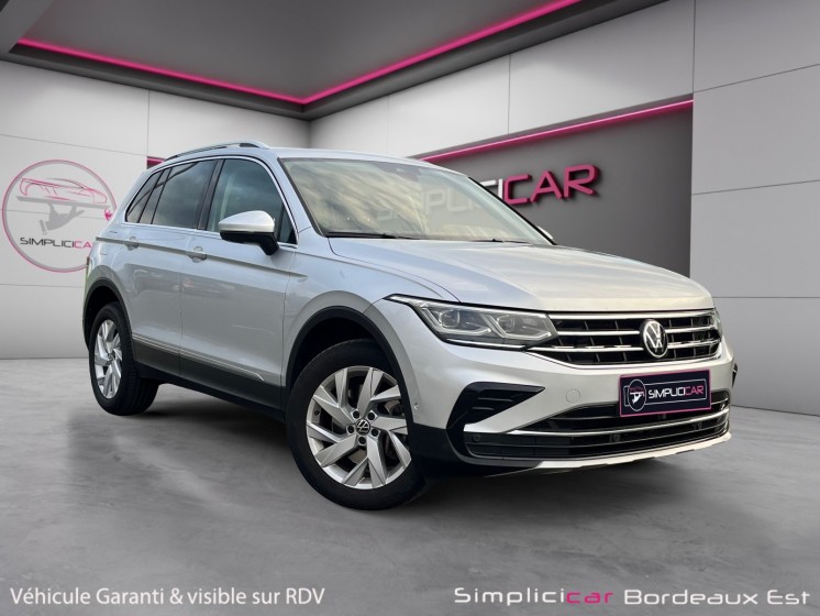 Volkswagen tiguan 1.4 ehybrid 245ch dsg6 elegance toit ouvrant hayon electrique regulateur adaptatif garantie 12 mois...