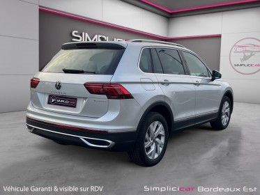 Volkswagen tiguan 1.4 ehybrid 245ch dsg6 elegance toit ouvrant hayon electrique regulateur adaptatif garantie 12 mois...