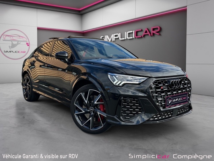 Audi rs q3 sportback 400ch quattro - full black - full - faible km - immat fr - occasion simplicicar compiegne simplicicar... Audi rs q3 sportback 400ch quattro - full black - full - faible km - immat fr - occasion simplicicar compiegne simplicicar...