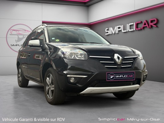Renault koleos 2.0 dci 150 bose edition régulateur de vitesse garantie 12 mois occasion simplicicar mery-sur-oise...