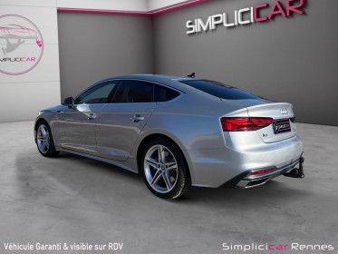 Audi a5 sportback 45 tdi 3.0 v6 231cv tiptronic 8 quattro avus - attelage électrique  - camera de recul - coffre...
