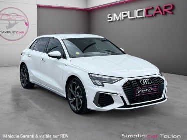 Audi a3 sportback 30 tdi 116 s line 1 er main suivi complet audi garantie 12 mois occasion simplicicar toulon est simplicicar...