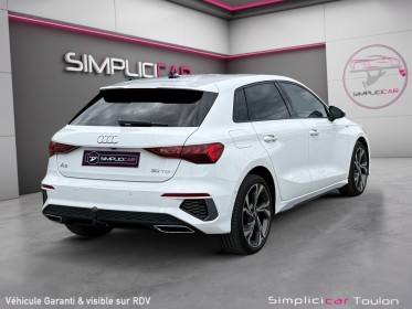 Audi a3 sportback 30 tdi 116 s line 1 er main suivi complet audi garantie 12 mois occasion simplicicar toulon est simplicicar...