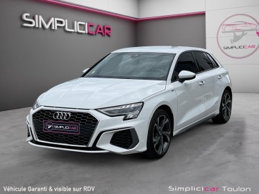 Audi a3 sportback 30 tdi 116 s line 1 er main suivi complet audi garantie 12 mois occasion simplicicar toulon est simplicicar...