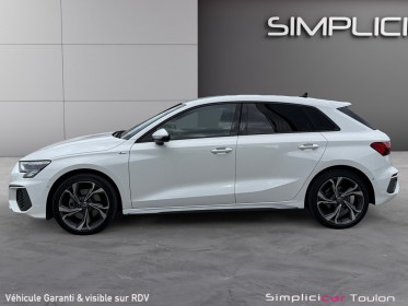 Audi a3 sportback 30 tdi 116 s line 1 er main suivi complet audi garantie 12 mois occasion simplicicar toulon est simplicicar...