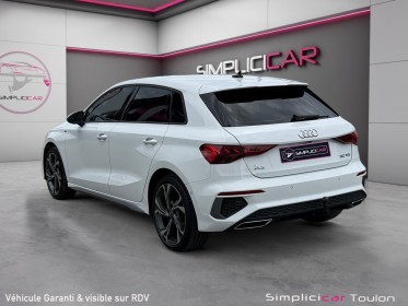 Audi a3 sportback 30 tdi 116 s line 1 er main suivi complet audi garantie 12 mois occasion simplicicar toulon est simplicicar...