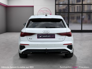 Audi a3 sportback 30 tdi 116 s line 1 er main suivi complet audi garantie 12 mois occasion simplicicar toulon est simplicicar...