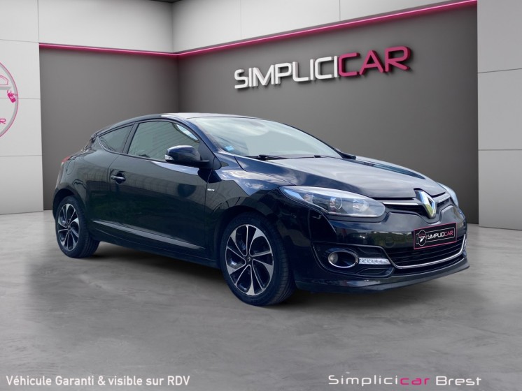 Renault megane iii coupe 1.5 dci 110 energy eco2 bose - garantie 12 mois occasion simplicicar brest simplicicar simplicibike... Renault megane iii coupe 1.5 dci 110 energy eco2 bose - garantie 12 mois occasion simplicicar brest simplicicar simplicibike...