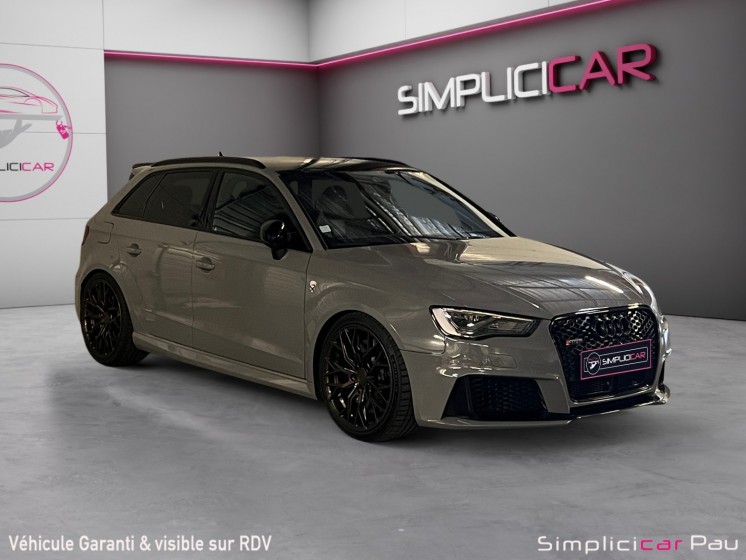 Audi rs3 sportback 2.5 tfsi 367 quattro s tronic 7 preparation mtm occasion simplicicar pau simplicicar simplicibike france Audi rs3 sportback 2.5 tfsi 367 quattro s tronic 7 preparation mtm occasion simplicicar pau simplicicar simplicibike france