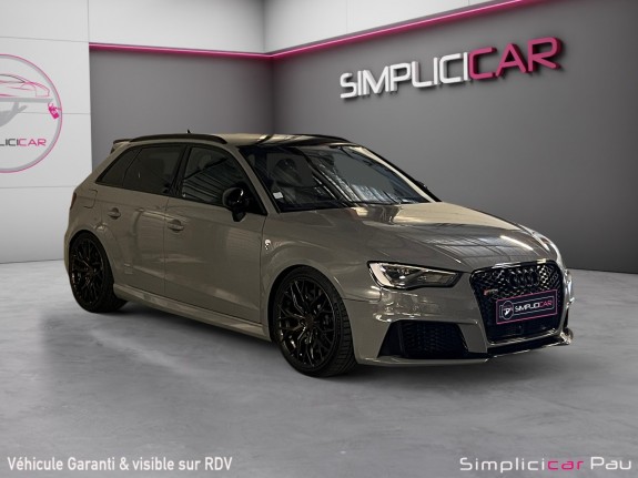 Audi rs3 sportback 2.5 tfsi 367 quattro s tronic 7 preparation mtm occasion simplicicar pau simplicicar simplicibike france