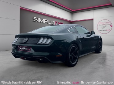 Ford mustang fastback v8 5.0 bullitt occasion simplicicar brive la gaillarde  simplicicar simplicibike france