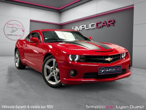 Chevrolet camaro coupe ss v8 6.2 432ch etat proche du neuf- garantie 12 mois- occasion simplicicar lyon ouest simplicicar...